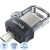 Флеш-память SanDisk Ultra Dual Drive, 16Gb, USB 3.0, micUSB, SDDD3-016G-G46