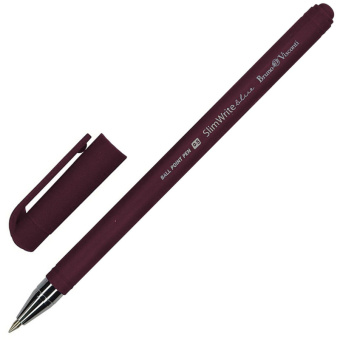 Ручка шариковая неавтоматическая Bruno Visconti SlimWrite Original синяя (толщина линии 0.5 мм)