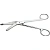 Ножницы для разрезания повязок с пуговкой, гориз/изогн, 180 мм