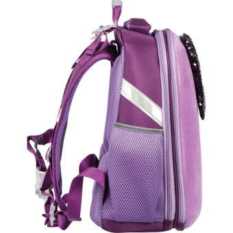 Ранец Комус Класс Basic Bunny сиреневый, 2 отд., эргоном. Cпинка