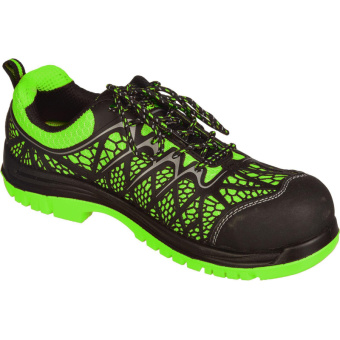 Полуботинки (кроссовки) МИСТРАЛЬ -НЕОН ПУ ТПУ с ПКП АС (лайм) PT2-C-L р.44