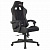 Кресло компьютерное BRABIX "Striker GM-121", синхромеханизм, 2 подушки, экокожа/велюр, черное, 532962