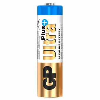 Батарейки КОМПЛЕКТ 4 шт., GP Ultra Plus, AA (LR06, 15А), алкалиновые, пальчиковые, блистер, 15AUP-2C