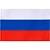Флаг Российской Федерации 90х135 см полиэстер (без флагштока)