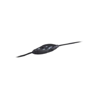 Гарнитура компьютерная Genius HS-04SU, кабель 1.8м., черный