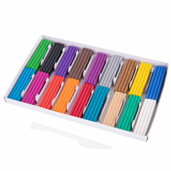 Пластилин классический BRAUBERG "МАГИЯ ЦВЕТА NEW", 18 цветов, 360 грамм, стек, ВЫСШЕЕ КАЧЕСТВО, 1064