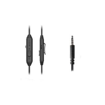Гарнитура A4Tech Fstyler (FH100I (STONE BLACK)) черный 1.8м накладные