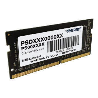 Модуль памяти Patriot DDR4 SO-DIMM 8Gb 3200 МГц CL22 (PSD48G320081S)