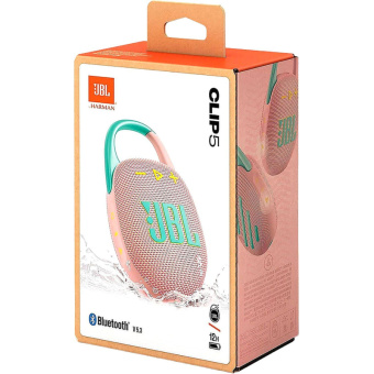 Акустическая система JBL Clip 5 Pink (JBLCLIP5PINK)