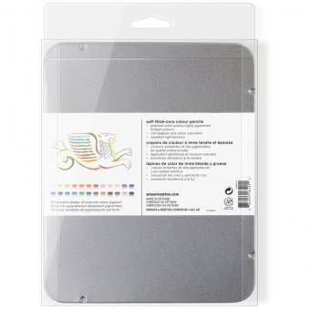 Набор цветных карандашей Winsor&Newton 24цв., в метал коробке