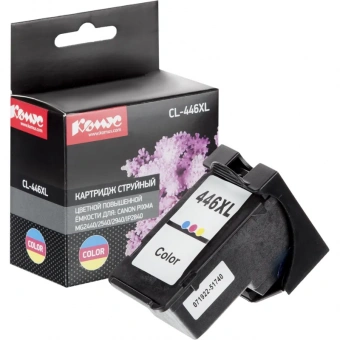 Картридж струйный КОМУС CL-446XL цв.пов.емк. для Canon MG2440/MG2540