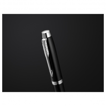 Ручка перьевая Parker "IM Black CT" синяя, 0,8мм, подарочная упаковка