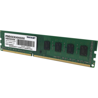 Модуль памяти Patriot DDR3 DIMM 4Gb 1333МГц CL9 (PSD34G13332)