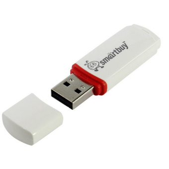 Флеш-память Smartbuy 8GB Crown White