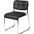 Стул BN_TQ_Стул Echair-803 VP к/з черный,без подл., хром