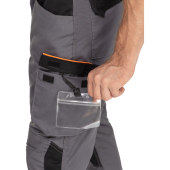 Брюки летние мужские MACH2 сер/оранж р.L (арт. M2PA3GOGT)