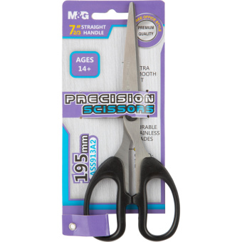 Ножницы 195 мм M&G с пластиковыми симметричными ручками