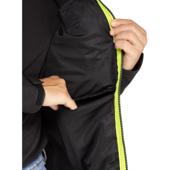 Куртка муж демисез. софтшел HORTEN2 черн/жел р.M(арт.HORT2NJTM)