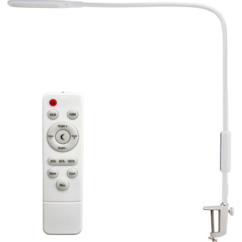 Светильник Lucia L570 Fleksa LED на струбцине белый