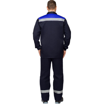 Костюм летний муж. л16-КБР с СОП син/вас (р.48-50) 182-188