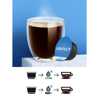 Кофе в капсулах для кофемашин Absolut Drive Americano Original (16 штук в упаковке)