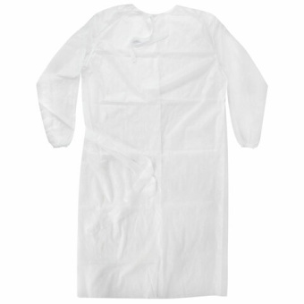 Халат хирургический стерильный 140 см, 52-54 р., рукав на резинке, спанбонд 25 г/м2, NF