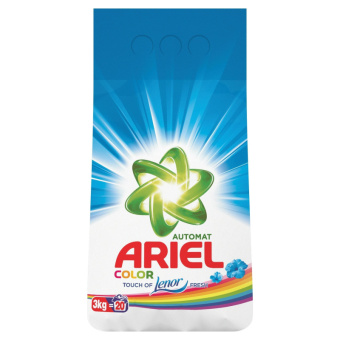 Порошок стиральный Ariel Color автомат для цветного белья 3 кг
