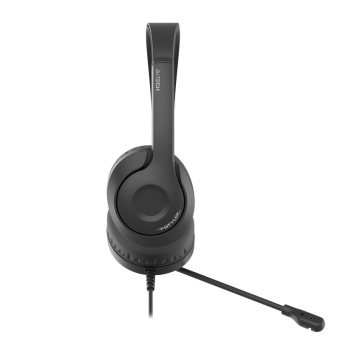 Гарнитура A4Tech Fstyler (FH100I (STONE BLACK)) черный 1.8м накладные