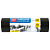 Мешки для мусора 120л OfficeClean ПСД, 70*110см, 18мкм, 10шт., черные, в рулоне