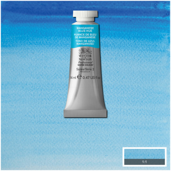 Акварель художественная Winsor&Newton "Professional", 14мл, туба, марганец синий