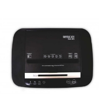 Шредер (уничтожитель) Office Kit SA80 2х10,P-5 ур.секр., 80лист, 20л