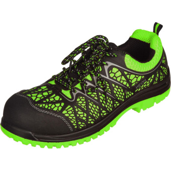 Полуботинки (кроссовки) МИСТРАЛЬ -НЕОН ПУ ТПУ с ПКП АС (лайм) PT2-C-L р.44