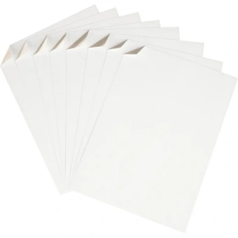 Картон белый №1 School Отличник (А4, 8 листов, немелованный)