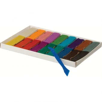 Пластилин 18цв,Мультики,360гр,со стеком,к/к