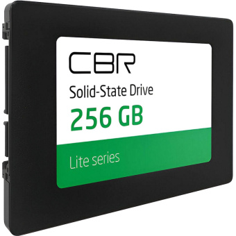 SSD накопитель CBR Lite 256GB, 2.5, SATA, 3D TLC NAND(SSD-256GB-2.5-LT22)