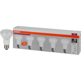 Лампа светодиодная OSRAM LVR60 8SW/840 230V E27 (5 шт/уп)