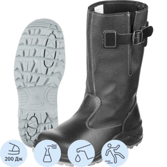 Сапоги Профи NEW ПУ/ТПУ с МП (р.41) (мод.70К МП)