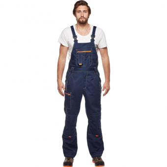 Полукомбинезон муж. л34-ПК т.син/вас (р.44-46) 182-188 (мод.ПК208)