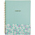 Бизнес-тетрадь Attache Selection Flower А4,96л,кл,спир,пластик,тон.бл202301