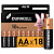 Батарейки КОМПЛЕКТ 18 шт., DURACELL Basic, AA (LR06, 15А), алкалиновые, пальчиковые, блистер