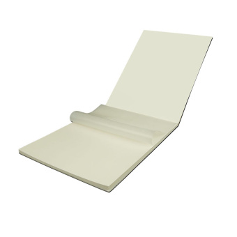 Альбом для пастели, 12л., 300*400мм, на склейке Clairefontaine "Pastelmat", 360г/м2, бархат, белый