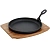 Сковорода чугун съемн/руч 21см на подстав. TM MY REAL IRON COOK 500079130