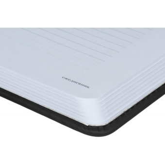 Ежедневник недатированный Attache Velvet искусственная кожа A4 136 листов черный (210x300 мм)