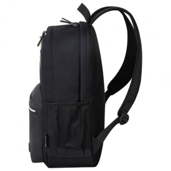 Рюкзак BRAUBERG FASHION CITY универсальный, 2 отделения, Green Spider, черный, 46х31х15 см, 273839