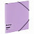 Папка на резинке Berlingo "Instinct" А5, пластик, 600мкм, лаванда