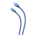 Кабель USB PERO DC-02 Type-C, 2А, 1м, синий