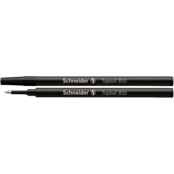 Стержень роллер. 110мм SCHNEIDER 850 черный Германия