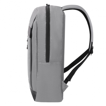 Рюкзак HEIKKI PLANE (ХЕЙКИ) универсальный, отделение для ноутбука, серый, 42х30х14 см, 273887