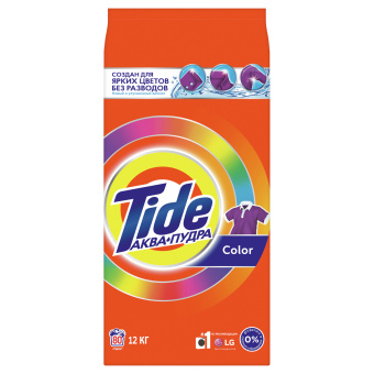 Порошок для машинной стирки Tide " Color", 12кг (ПОД ЗАКАЗ)