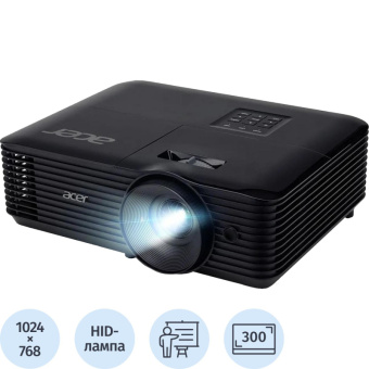 Проектор Acer X129H DLP 4800Lm 20000:1 (4000час) 1xHDMI 2.8кг